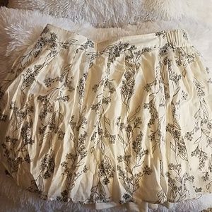Floral skirt